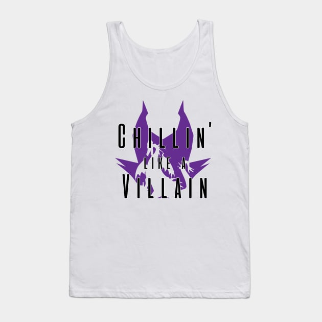 Chillin' Like a Villain - Mal Tank Top by kimhutton